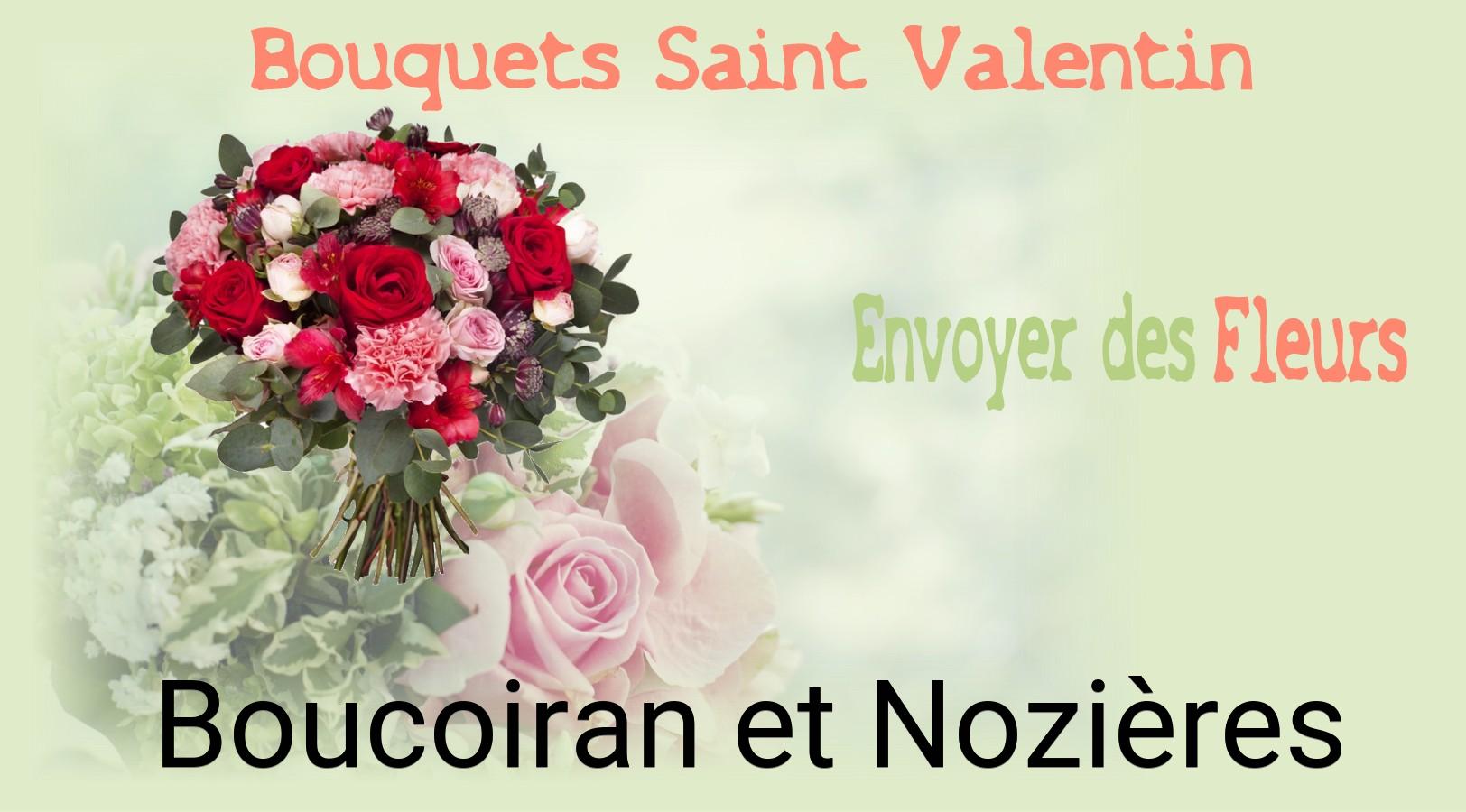 Roses de Saint-Valentin livrées à Boucoiran-et-Nozières
